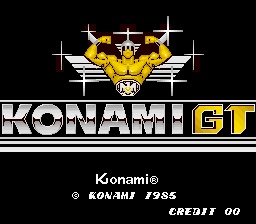 Konami GT Title Screen